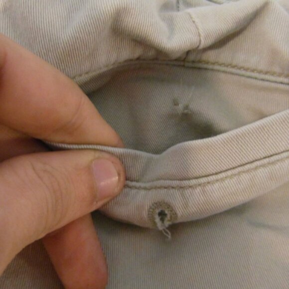 WOMEN's sz10 RALPH LAUREN POLO JEANS COMPANY COTTON SPANDEX CAPRI PANTS NM 00305 - Picture 10 of 12